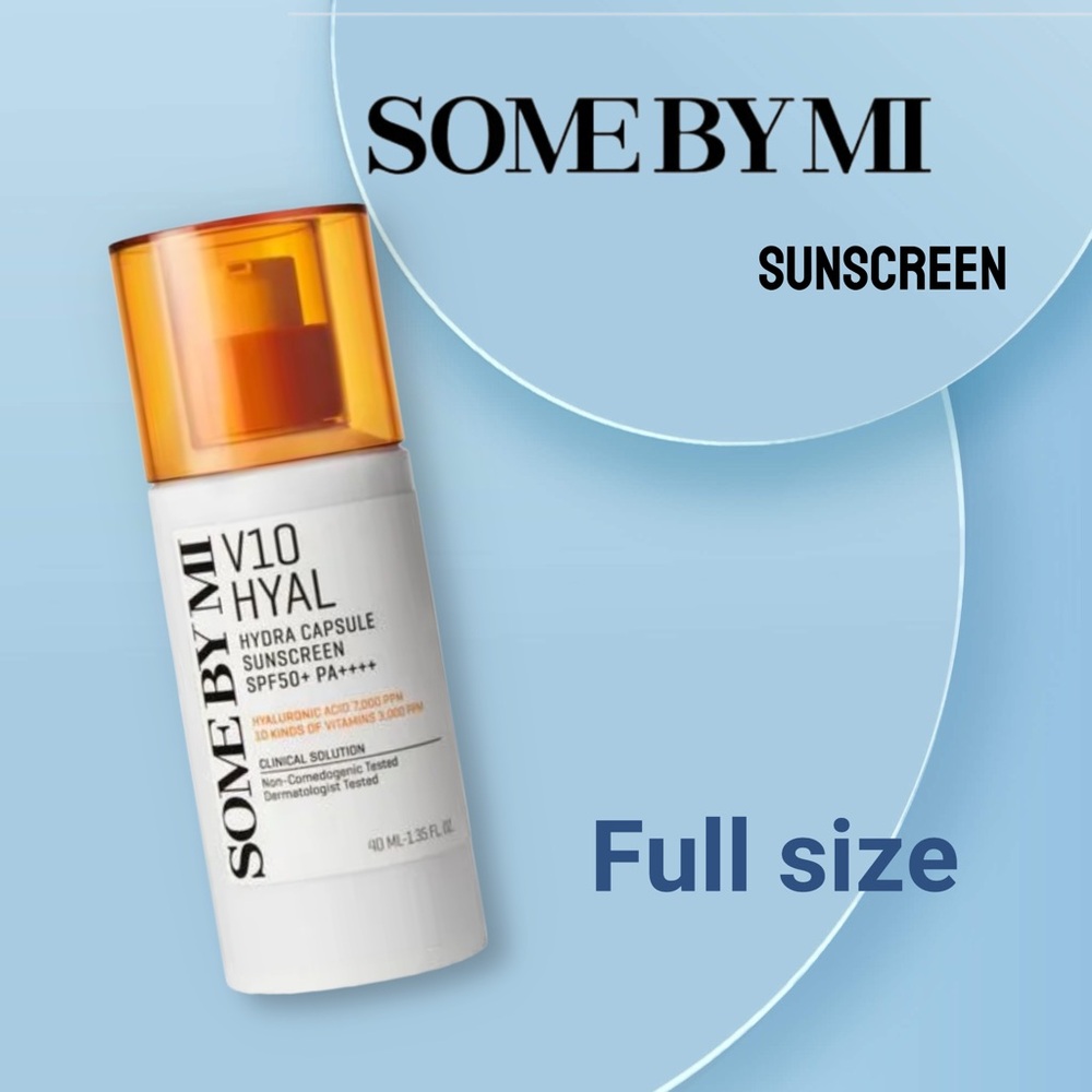 🆕*NEW* SOME BY MI | FULL | V10 Hyal Hydra Capsule Sunscreen 50